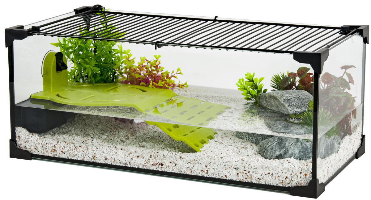 Zolux Aquaterrarium Karapas Aqua 50 kol czarny 309503