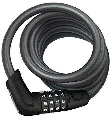 Abus zapięcie rowerowe 6512 °C/180/12 BK scmu, Black, One Size, 13414 2 134142