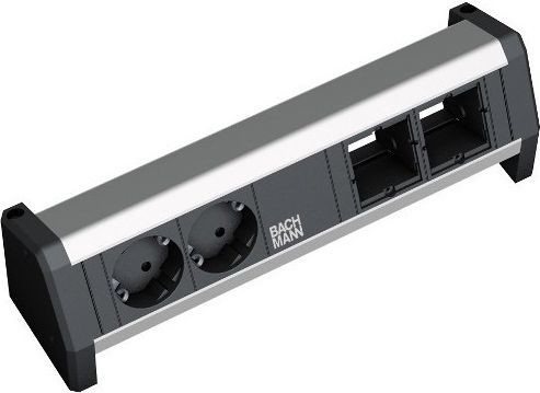 Bachmann Listwa zasilająca DESK 2x Gniazda 2xABD GST18 - 902.011