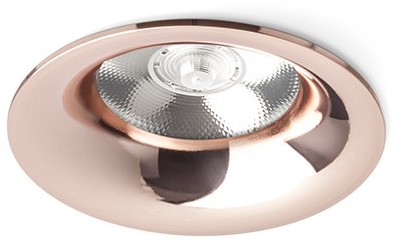 Redlux oczko stropowe LED Sharm Base 10W 900lm 3000K 24° miedź R13226