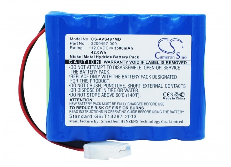 Cameron Sino Viasys AVEA 3200497-000 3500mAh 42.00Wh Ni-MH 12.0V Cameron Sino)