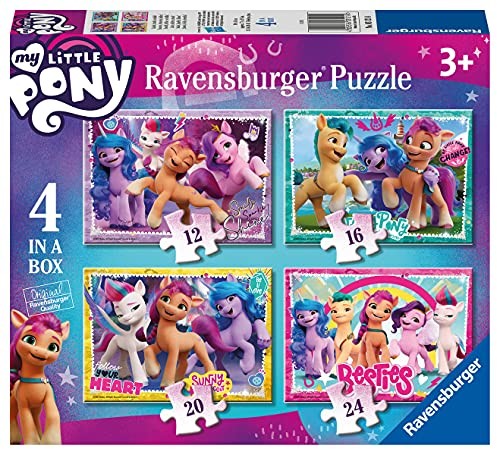 Ravensburger My Little Pony The Movie 210 w pudełku (12, 16, 20, 24 sztuki) puzzle dla dzieci w wieku od 3 lat 3121