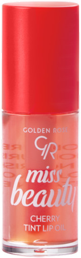 Golden Rose Miss Beauty Tint Lip Oil Koloryzujący olejek do ust Wiśnia 6ml 65179-uniw