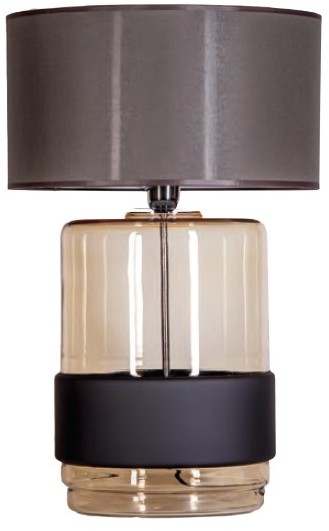 4concepts Lampa stołowa UMBRIEL AMBERBLACK L250110427