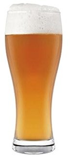 H+H H & H 6 sztuki szklanka do picia szklanka birr piwo pszeniczne szkło, 330 ML 68/4261
