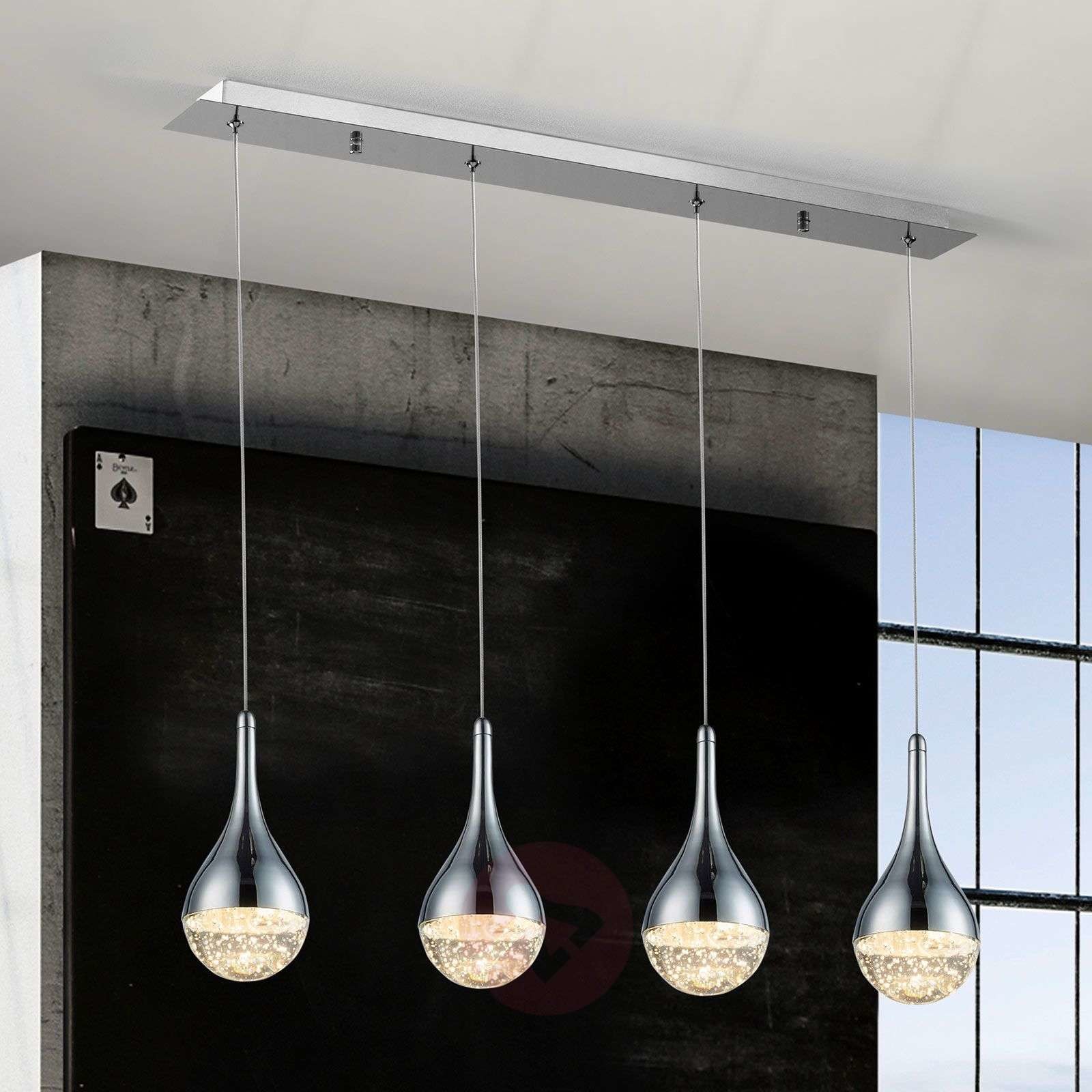 Schuller Lampa wisząca LED Elie, 4-punktowa