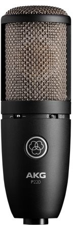 AKG P-220 - wielkomembranowy prawdziwy mikrofon pojemnościowy