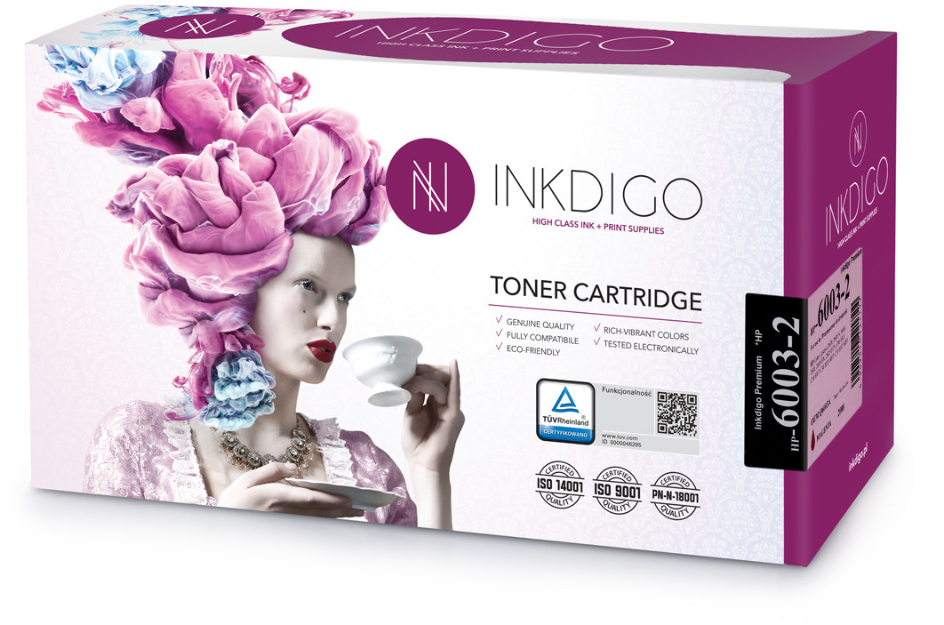 Inkdigo Toner INKDIGO do HP Q6003A Magenta