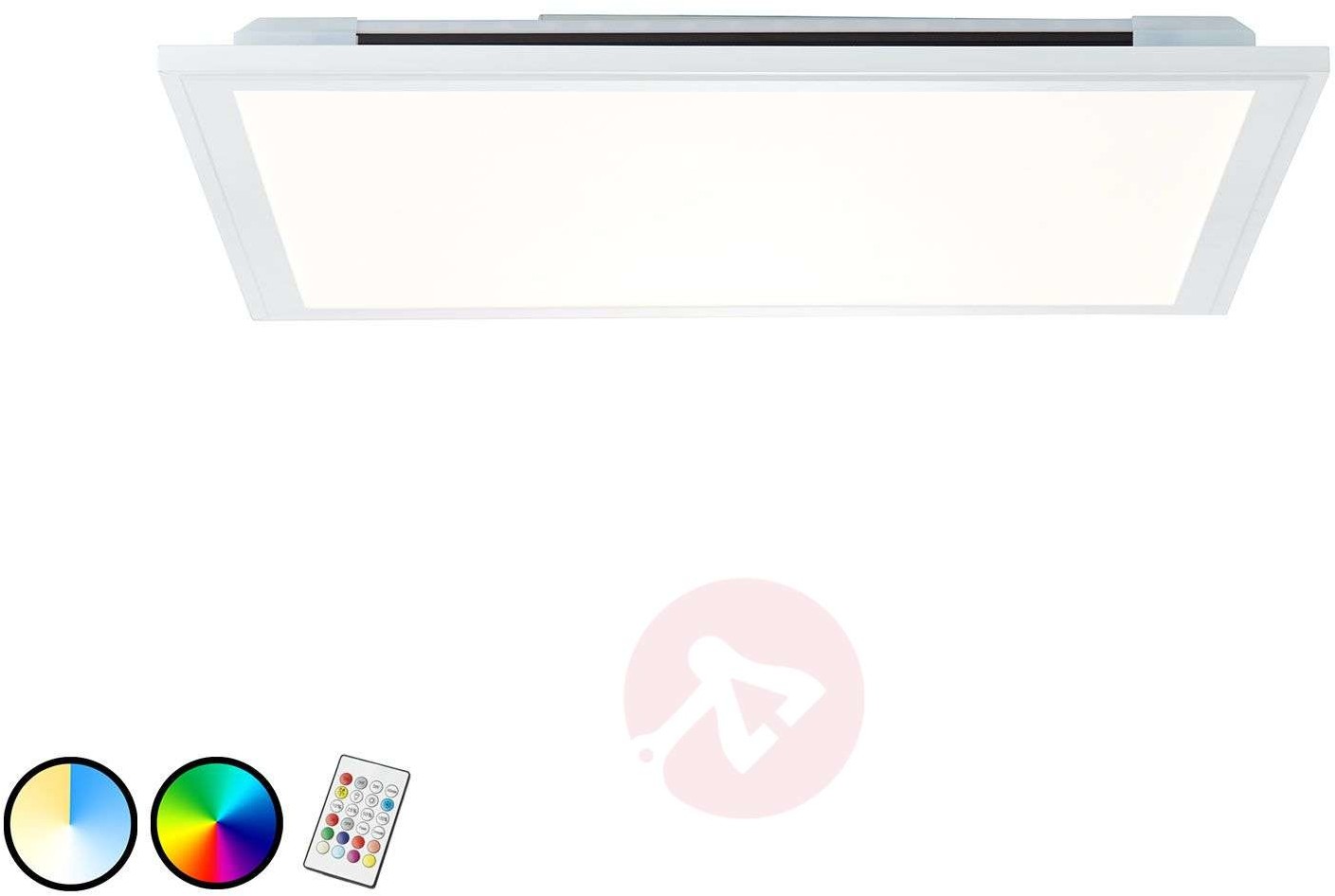 Brilliant LED-Deckenleuchte Allie, 40x40 cm