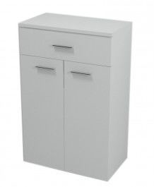 Aqualine ZOJA/KERAMIA FRESH dolna z szufladą 50x78x29cm, biała 50313