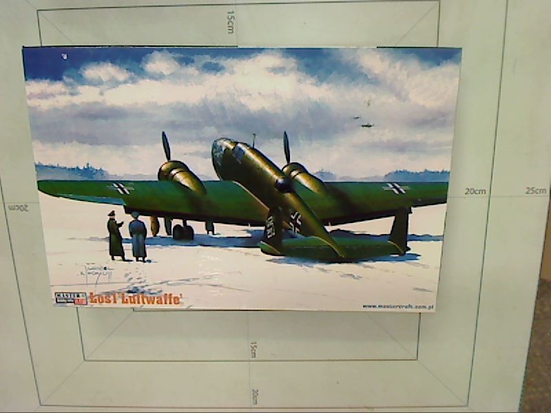 Nieprzypisany Model do sklejania Model PZL P-37 A BIS LOS D-07 CRAF007