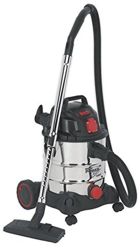 Sealey Worki do odkurzacza sealey przemysłowego 20ltr 1400 W/230 V Stainless Bin automatyczny start... PC200SDAUTO