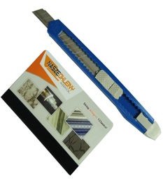nieznany producent Solidny Nóż Nożyk Do Tapet Obrzeży Papieru Ostry NÓŻ SOLIDNY
