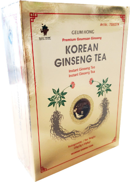 Geum Hong Herbata z żeń-szenia instant (50 x 3g) 150g  -  Geum Hong 2684-uniw