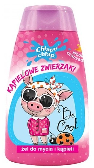 Chlapu Chlap Chlapu Chlap ŻEL DO KĄPIELI SŁODKA ORANŻADKA 74ml