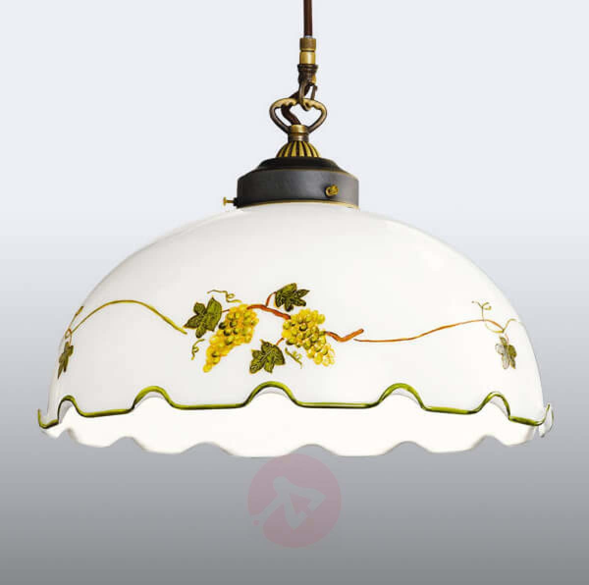 Kolarz Nonna - lampa wisząca z motywem winogron