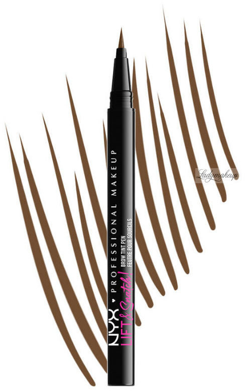 NYX professional makeup Professionel Makeup - LIFT & Snatch! Brow Tint Pen - Pisak do brwi - 1 ml - BRUNETTE