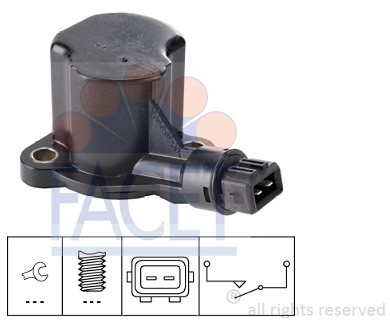 FACET Przełącznik, swiatło cofania 7.6193