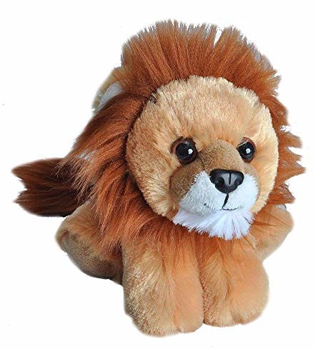 Wild Republic 16237, Lion Hug'ems miękki, prezenty dla dzieci, przytulanka zabawka 18 cm 14882