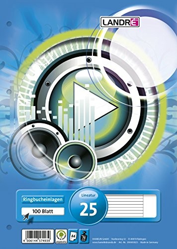 Landré landré wkłady do kołonotatnika 100050463