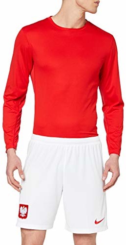 Nike męskie szorty piłkarskie Polska MŚ 2018, biały, m