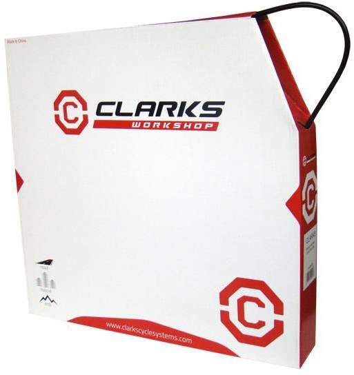 CLARKS Pancerz hamulca CLARKS 2P z teflonem 5mm x 30metrów różowy 5021646012115