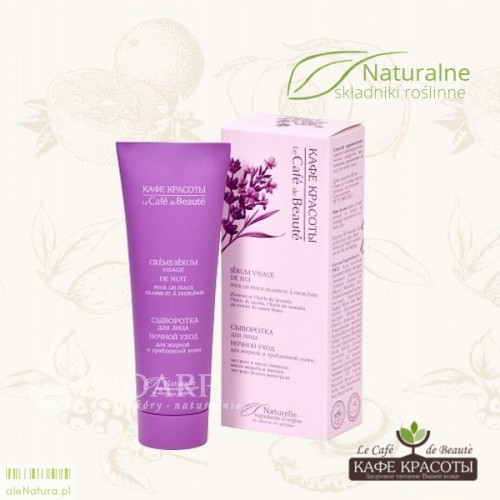 Le Cafe de Beaute Le Cafe de Beaute - serum do twarzy na noc - skóra tłusta i problematyczna KK117