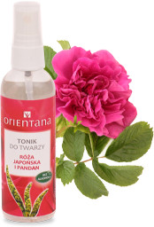 Orientana Tonik do twarzy róża japońska i pandan - 4361-0