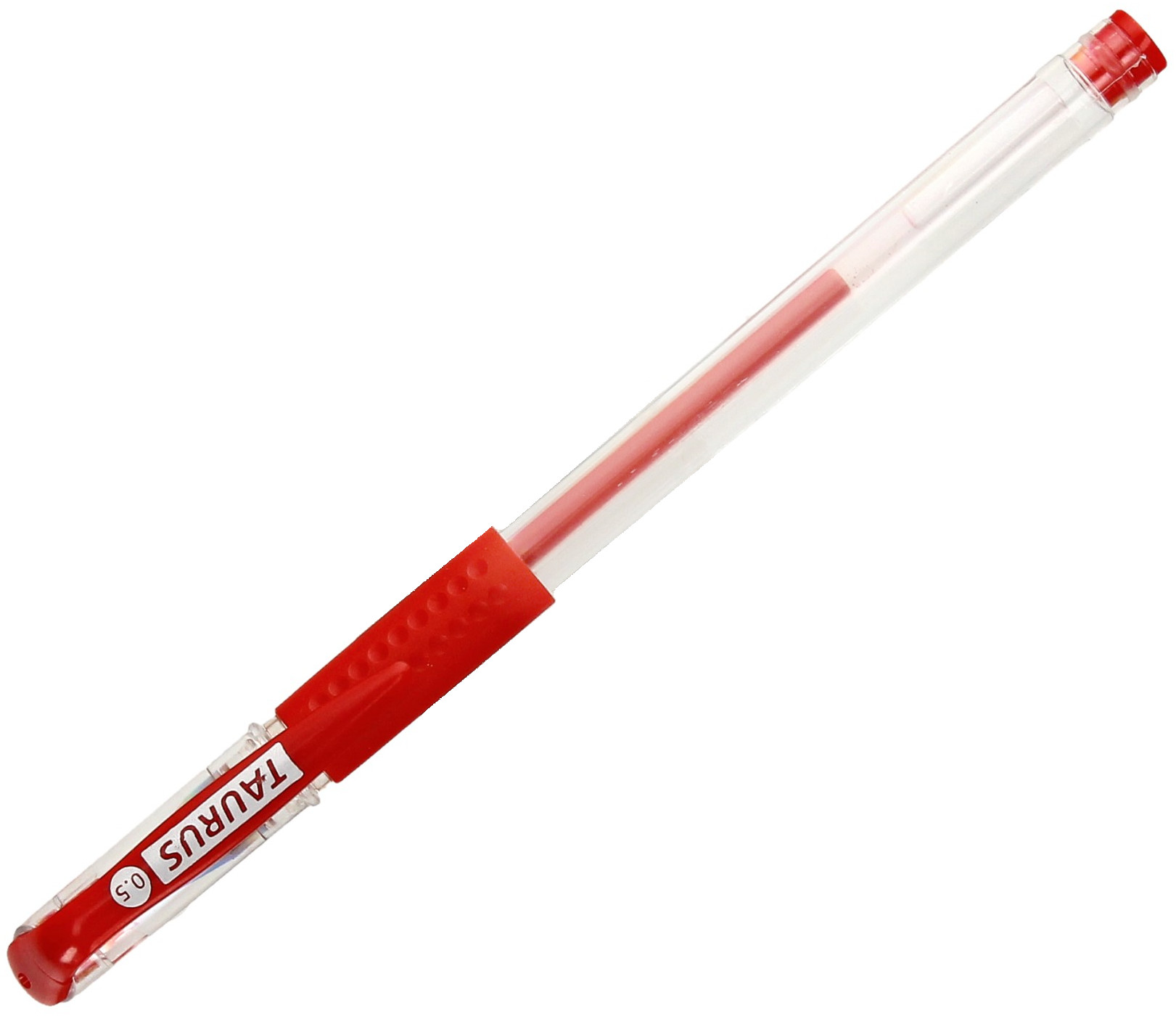 Taurus Długopis żelowy 0.5mm czerwony 96-542095