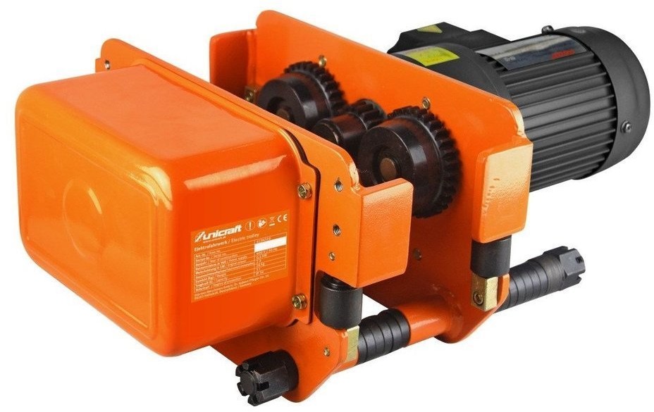 Unicraf 322 Elektryczny wózek jezdny do wciągarki udźwig 1 T szerokość szyny 74-180 mm) 32276353 76353-uniw
