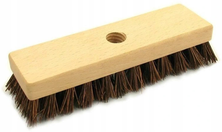 Szczotka gospodarcza na kij do szorowania ryżowa