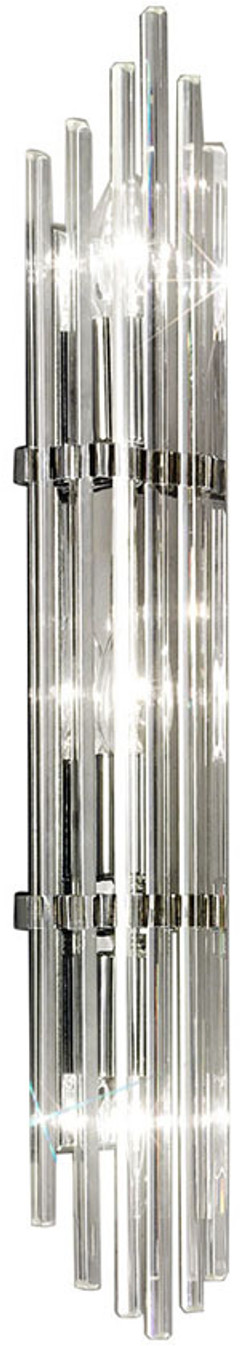 Kolarz AUSTROLUX BY Lampa ścienna Ontario, wysokość 60 cm, chromowana