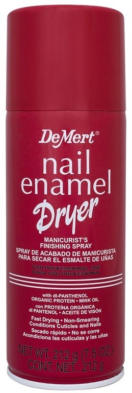 Demert Nail Enamel Dryer Spray profesjonalny wysuszacz do lakierów 212 ml WYSUSZACZ DEMERT