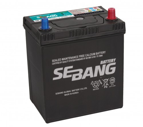 SeBang Japan 12V 35Ah 300A (EN) P+ SMF 40B19L