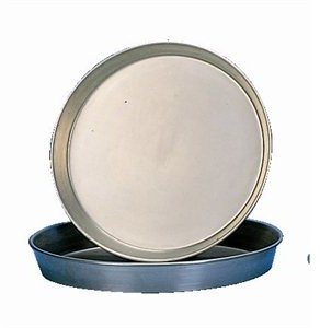 Unbekannt cateringu Appliance superstore 52 żelazo Pizza Pan, 3,8 cm głębokości, czarny S474