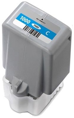 DrTusz Tusz Zamiennik PFI-1000C do Canon 0547C002) Błękitny)