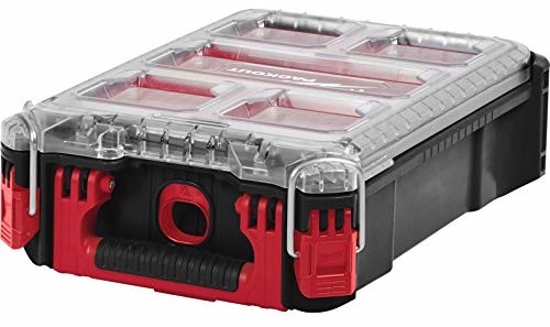 Milwaukee 0 PACKOUT Organiser Compact wraz z pudełkami do sortowania