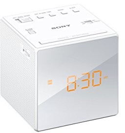 Sony Radio FM/AM zegarek  parent biały ICFC1W.CEK