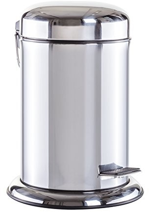 Möve Steel  Stand & Push  kosz na śmieci z pedałem Push 40891829
