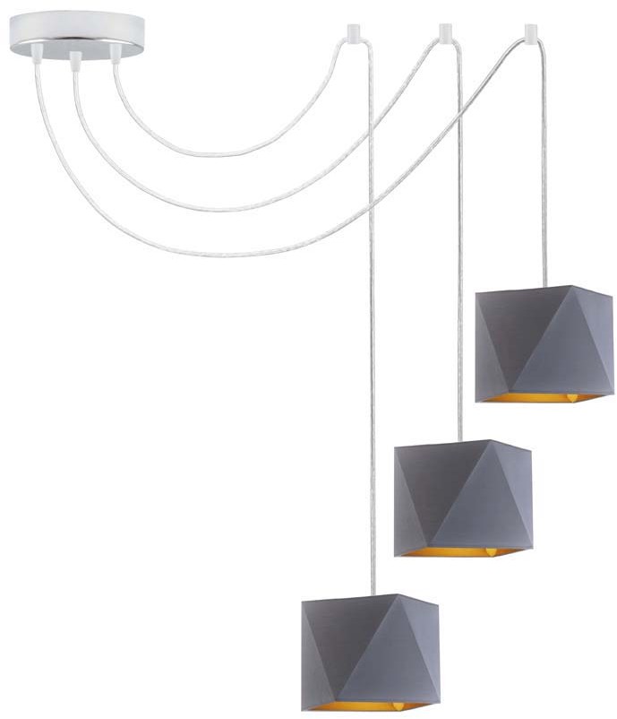 LYSNE Lampa wisząca do jadalni KANO GOLD 400040/88 D3