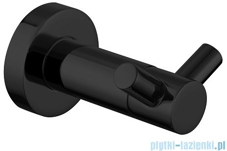 Omnires Modern Project haczyk podwójny czarny MP60120BL