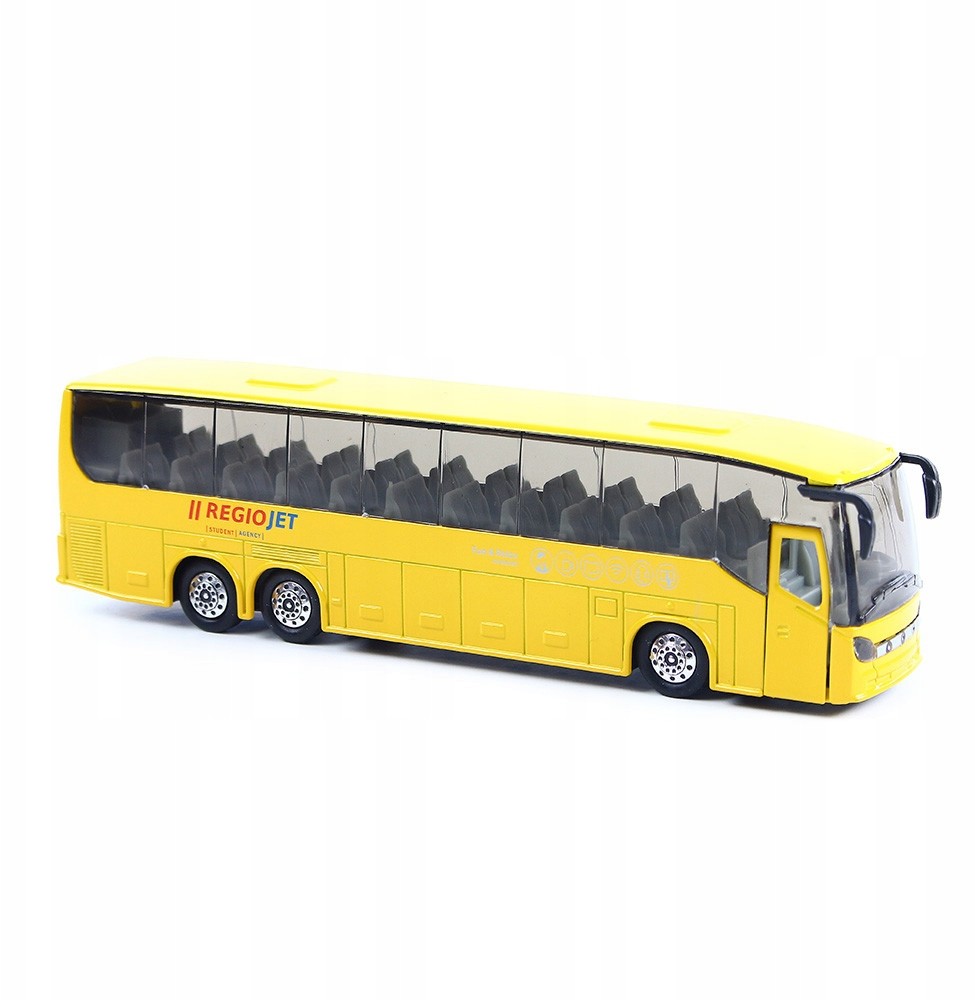 Czeski metalowy autobus regiojet 19 cm