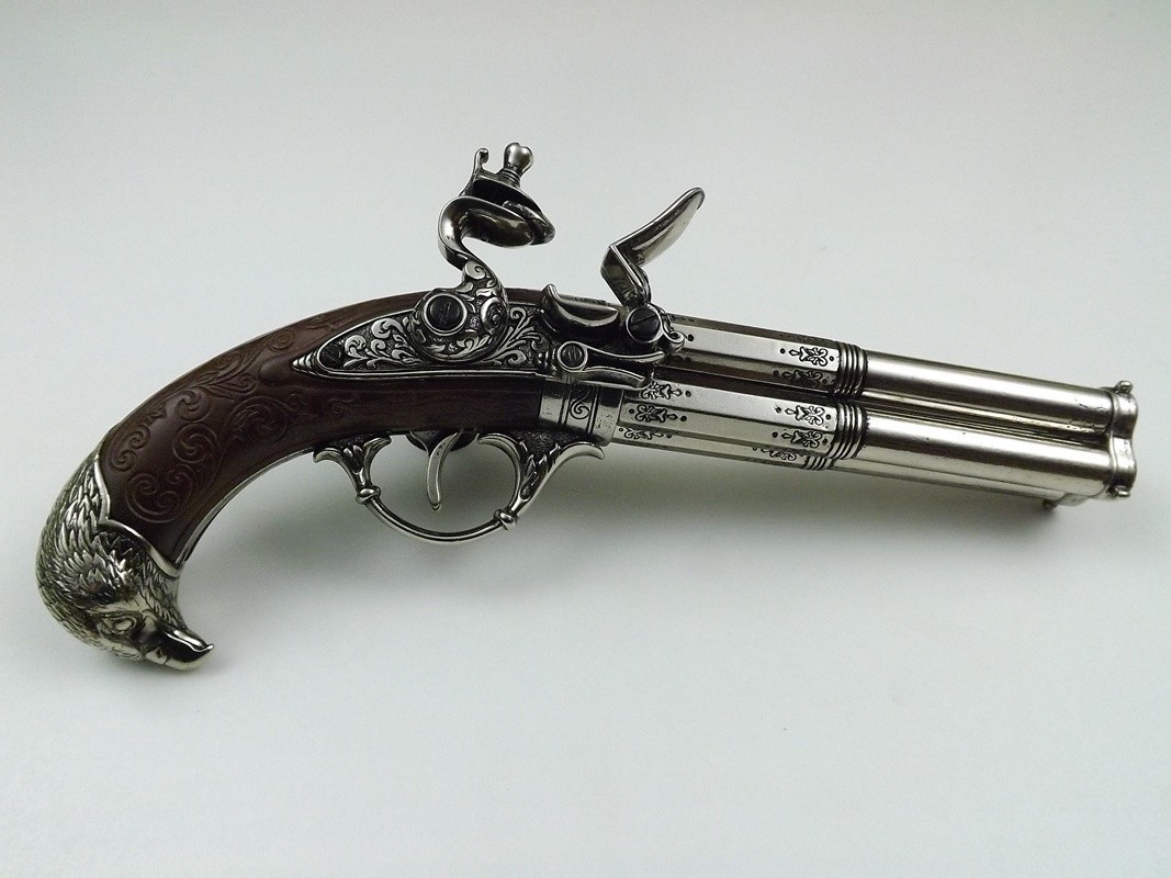 Denix SA REPLIKA TRZY LUFOWY PISTOLET FRANCUSKI MODEL 1307 1307