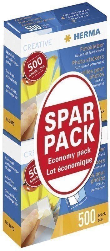 Herma Folie na zdjęcia 20 podwójnych opakowań po 500 sztuk 9370 9370