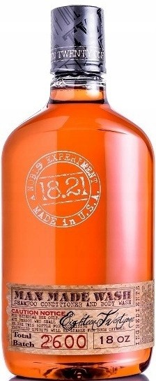 18.21 Man Made Wash 3W1 Szampon Odżywka Żel