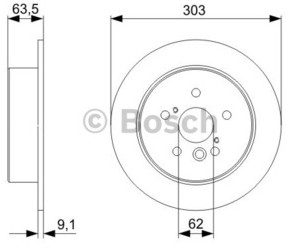 BOSCH (Automotive Aftermarket) (Automotive Aftermarket) 0 986 479 C02 0 986 479 C02