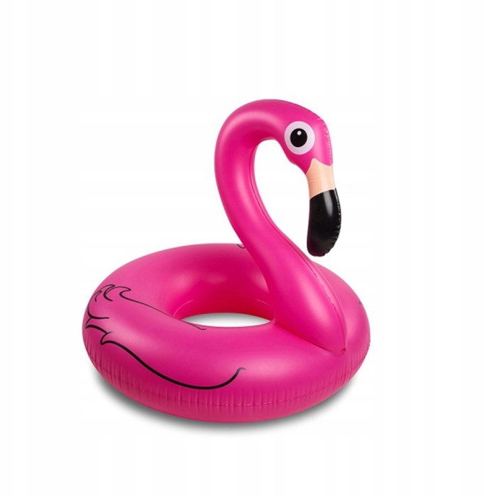 Dmuchany Flaming Materac Gigant Koło Do Pływania