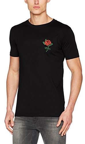 Mister Tee męski Rose Tee T-Shirt, czarny, s MT557