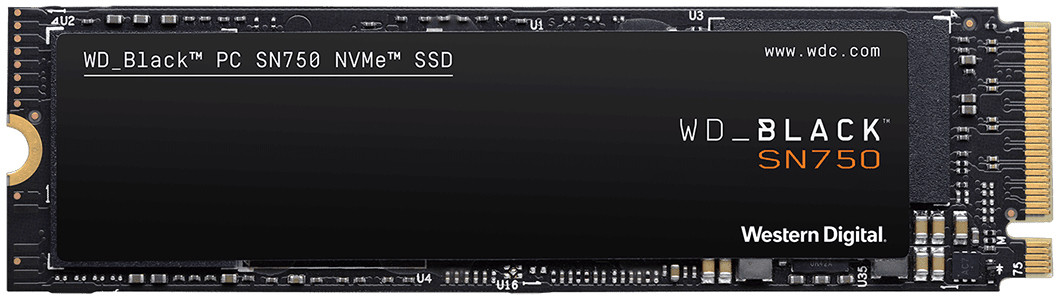 Western Digital Black SN750 SSD 4TB PCIe NVMe WDS400T3X0C
