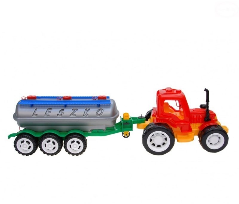 LESZKO TRAKTOR Z BECZKĄ LESZ116